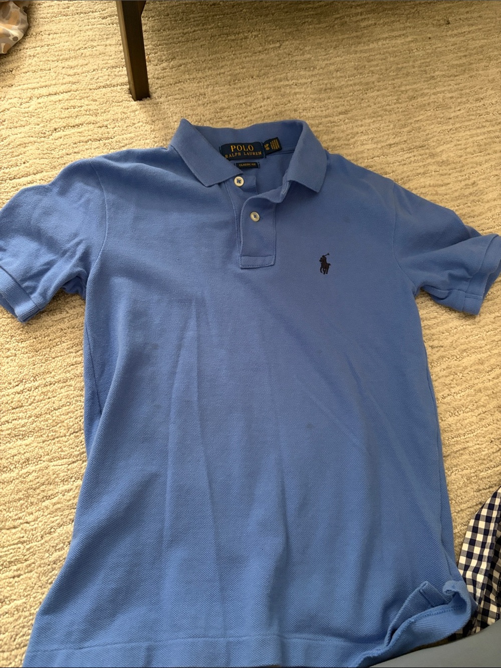 Polo by Ralph Lauren boy’s Light Blue Short-Sleeve Polo